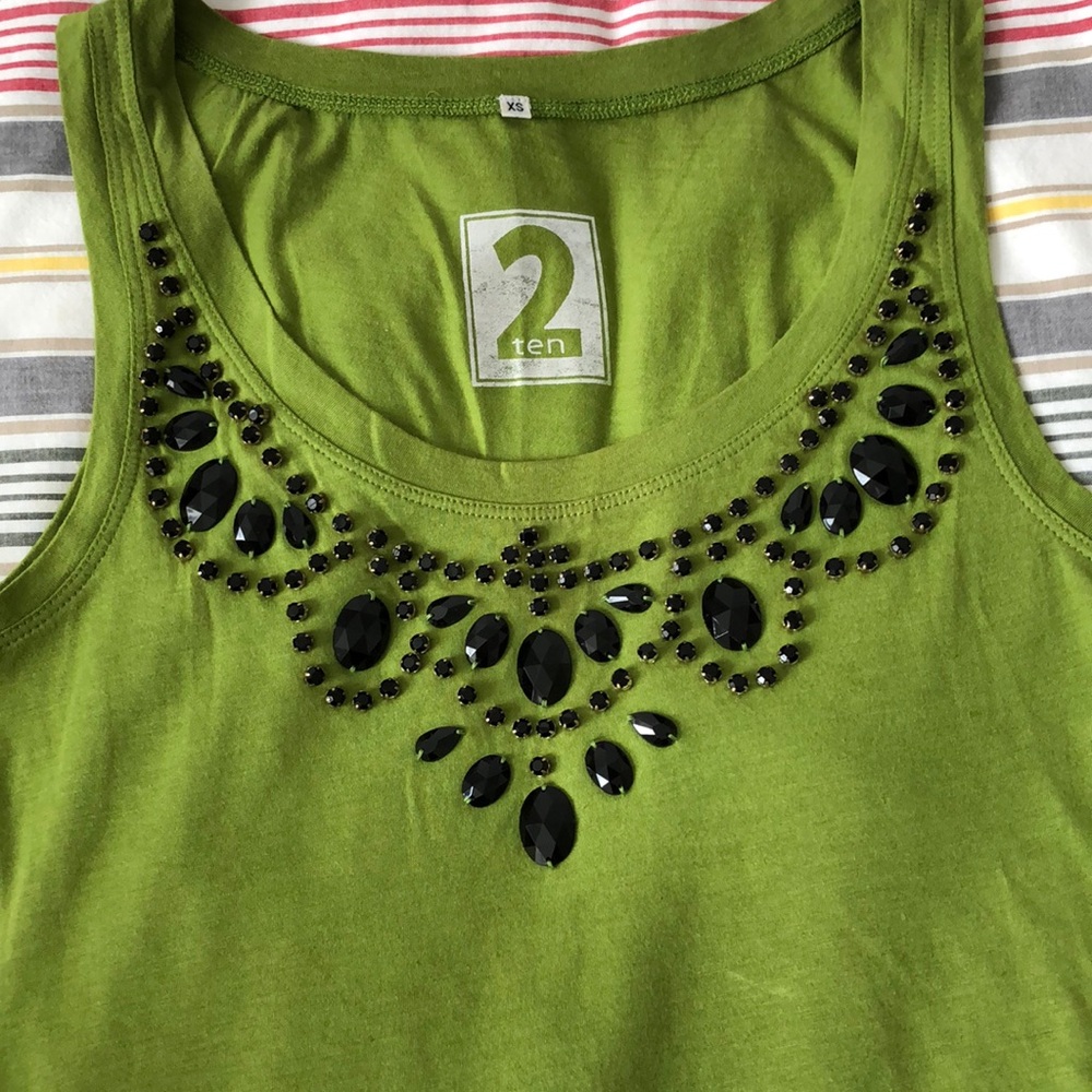 Bodysuit with beading